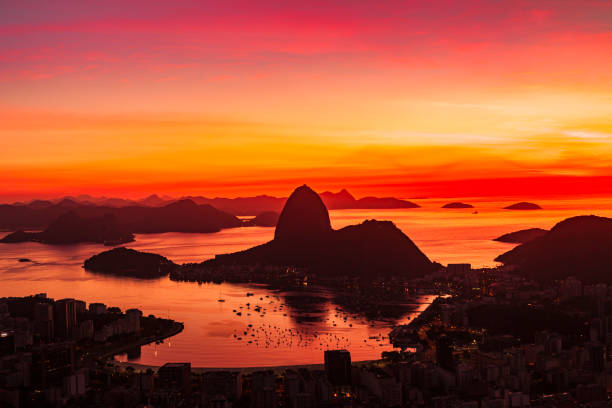 Sugarloaf Mountain - scenic cable car destination with panoramic Rio views